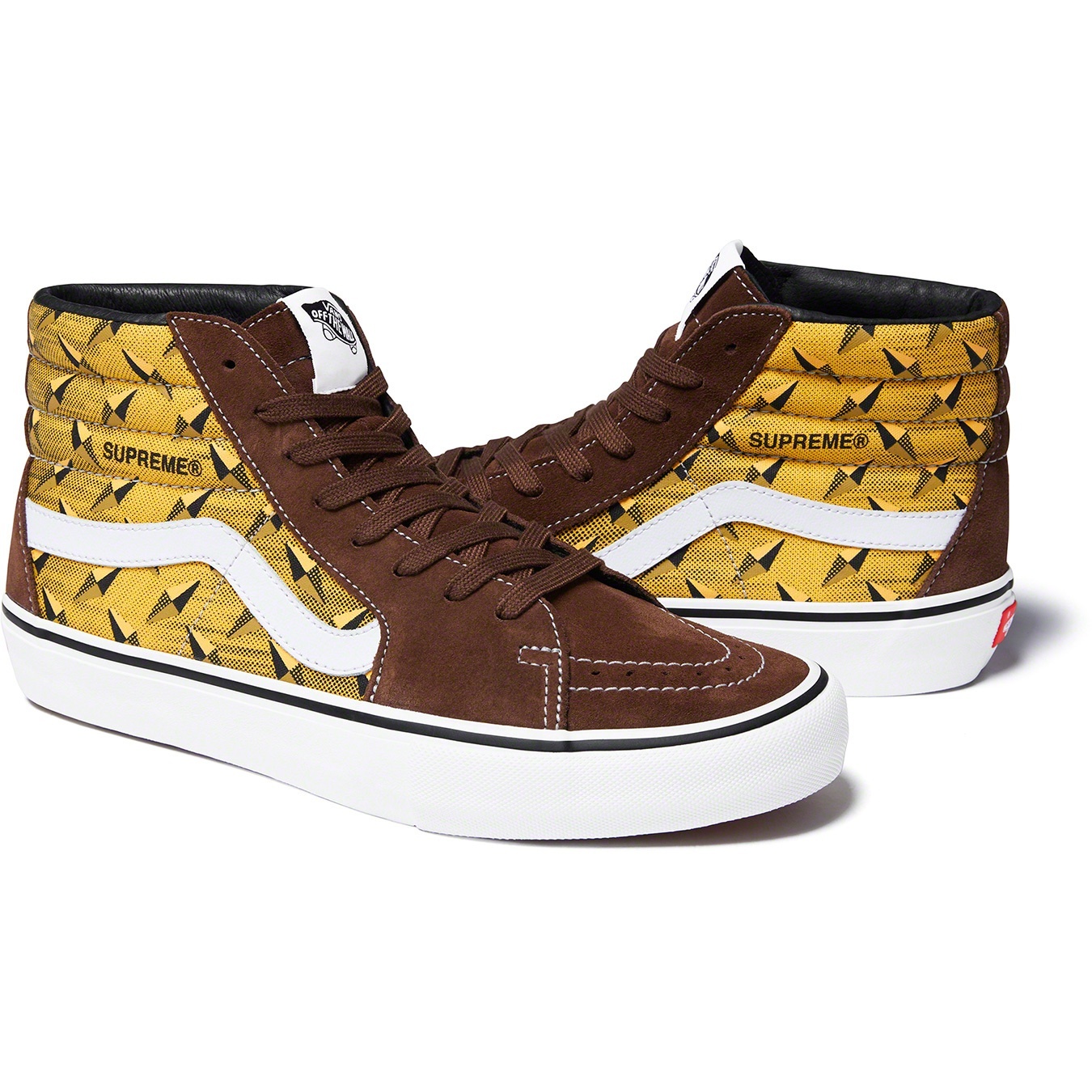 Supreme®/Vans® Diamond Plate Sk8-Hi Pro view 9